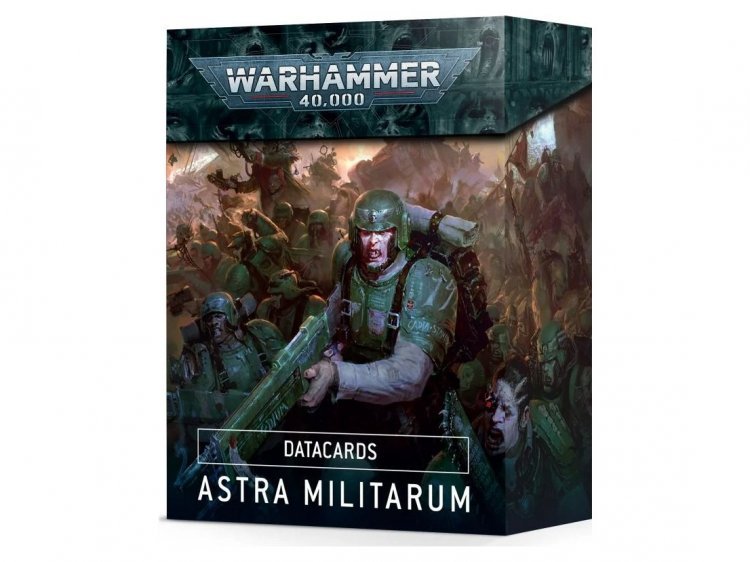 Datacards: Astra Militarum (предзаказ 2023, Warhammer 40k)