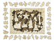 Пазл Wooden Citypuzzles: Москва