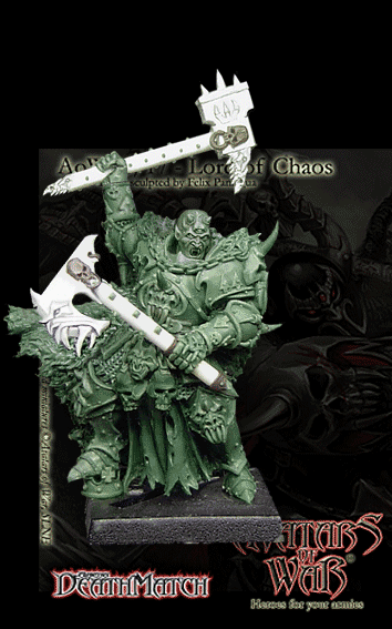 Lord of Chaos with hammer & axe