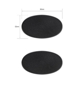 90x52mm Oval Base (поштучно)
