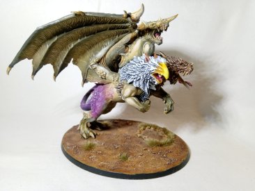 Warhammer Age of Sigmar Warcry Chimera (Pro-Painted)