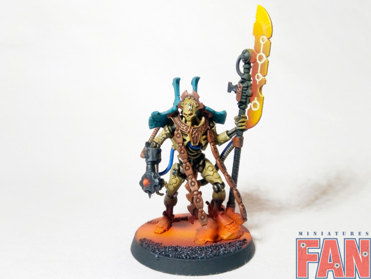 Warhammer 40k Necron Overlord (Pro-Painted)