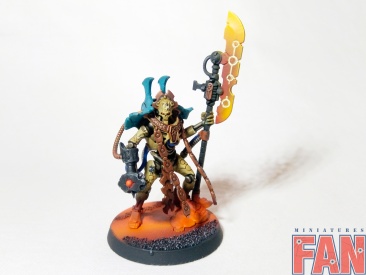 Warhammer 40k Necron Overlord (Pro-Painted)