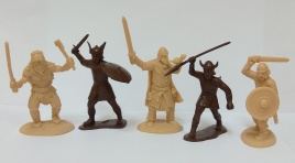 Пластиковые Викинги