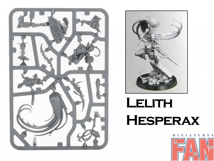 Warhammer 40000 Drukhari Lelith Hesperax new on sprue (Уценка)