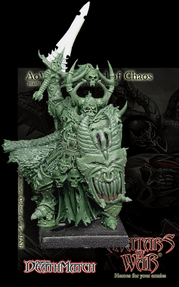 Lord of Chaos with sword &amp; shield