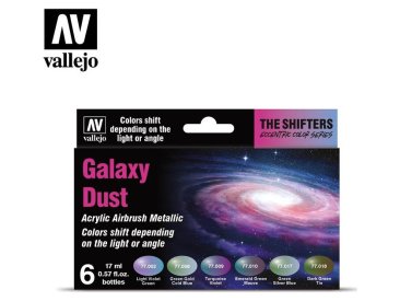 Набор красок Vallejo The Shifters: Galaxy Dust 77.092
