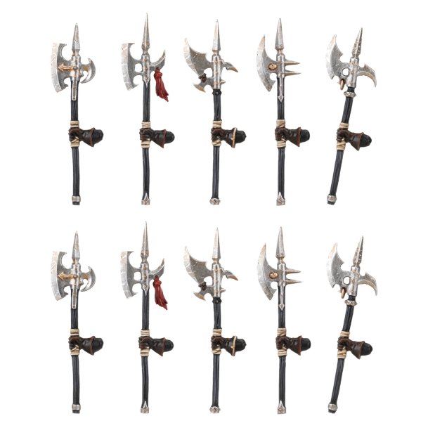 Chaos Warriors Halberds Upgrade Set (предзаказ 2024, GW Direct)