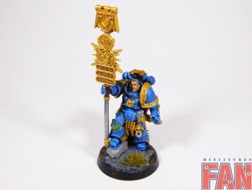 Warhammer 30k Forge World SM Ultramarine Legion Herald (Pro-Painted)