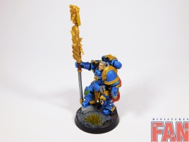 Warhammer 30k Forge World SM Ultramarine Legion Herald (Pro-Painted)