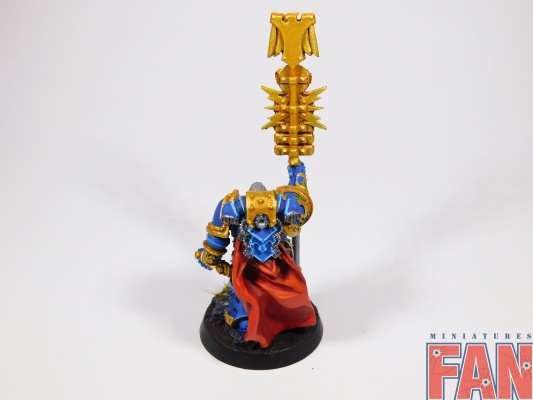 Warhammer 30k Forge World SM Ultramarine Legion Herald (Pro-Painted)