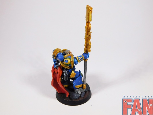 Warhammer 30k Forge World SM Ultramarine Legion Herald (Pro-Painted)
