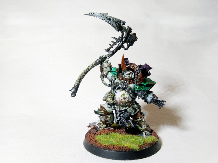 Warhammer 40k Death Guard Typhus (Pro-Painted)