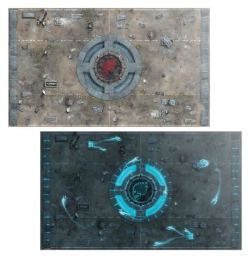 Blood Bowl: Shambling Undead Pitch & Dugouts