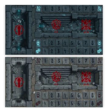 Blood Bowl: Shambling Undead Pitch & Dugouts