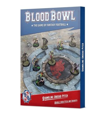 Blood Bowl: Shambling Undead Pitch &amp; Dugouts