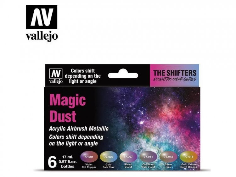 Набор красок Vallejo The Shifters: Magic Dust 77090