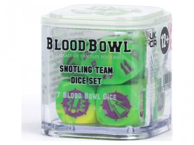 Snotling Team Dice Set (предзаказ 2023, Blood Bowl)