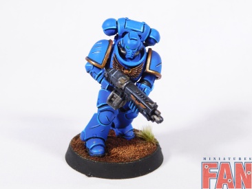 Warhammer 40k Space Marine Ultramarines Intercessor x5 (Pro-Painted)