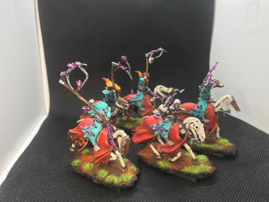 Warhammer Age Of Sigmar Nighthaunt Hexwraiths x5 (Pro-Painted)