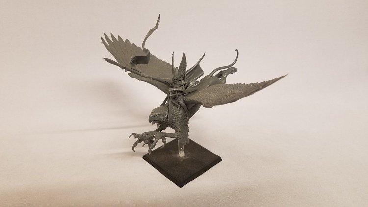 Warhammer Age of Sigmar: Spire of Dawn High Elf Prince on Griffon and Mage