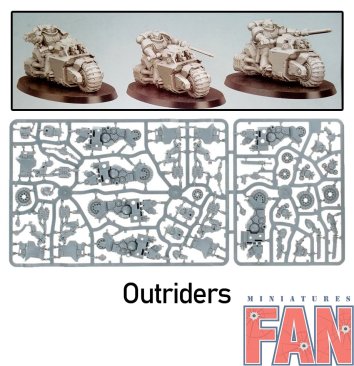 Indomitus Outriders x3