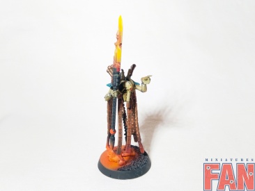 Warhammer 40k Necron Plasmancer (Painted)