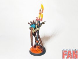 Warhammer 40k Necron Plasmancer (Painted)