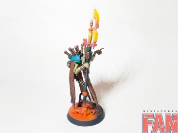 Warhammer 40k Necron Plasmancer (Painted)