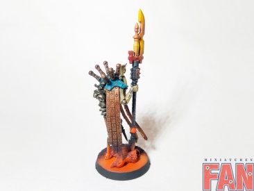Warhammer 40k Necron Plasmancer (Painted)