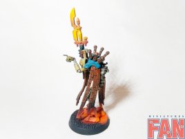 Warhammer 40k Necron Plasmancer (Painted)