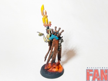 Warhammer 40k Necron Plasmancer (Painted)