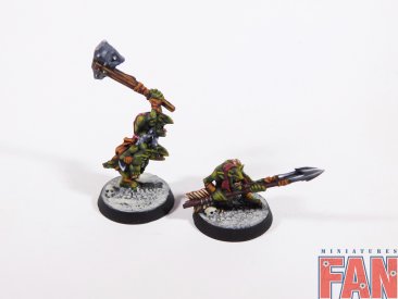 Warhammer Underworlds: Beastgrave Hrothgorn's Mantrappers x6 (Pro-Painted)