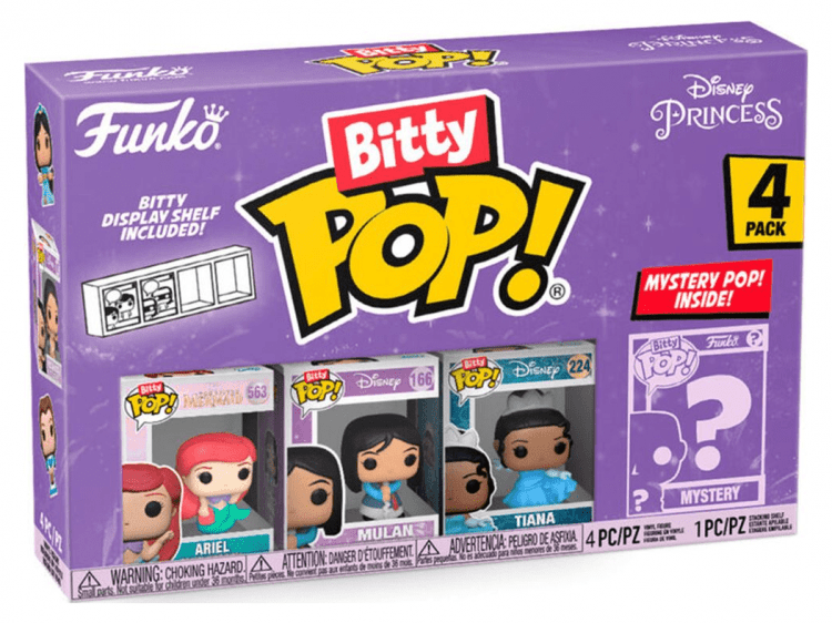 Набор фигурок Bitty POP! Disney Princess (Ариэль)
