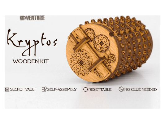 Деревянный конструктор-головоломка: Криптос
