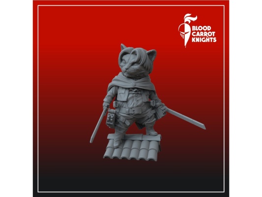 Леви | Коллекционная миниатюра 70 мм 3D Печать