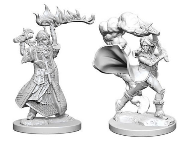 Pathfinder Battles Deep Cuts: Female Human Cleric