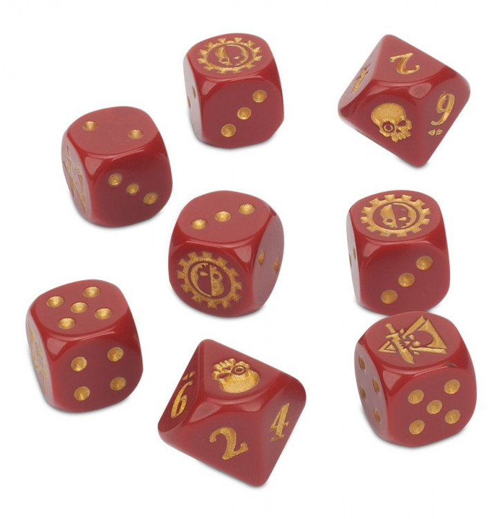 Kill Team: Adeptus Mechanicus Dice Set