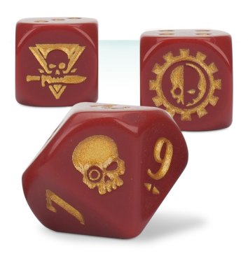 Kill Team: Adeptus Mechanicus Dice Set