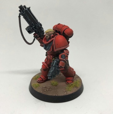 Warhammer 40k Blood Angels Primaris Space Marine Lieutenant x1 (Painted)