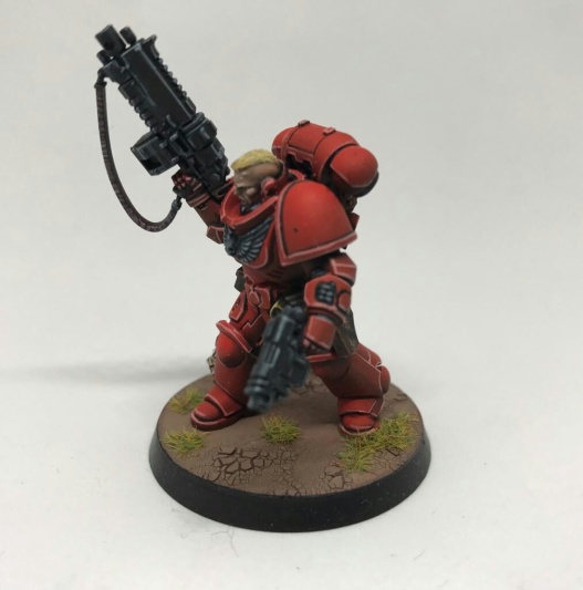 Warhammer 40k Blood Angels Primaris Space Marine Lieutenant x1 (Painted)