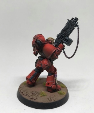 Warhammer 40k Blood Angels Primaris Space Marine Lieutenant x1 (Painted)