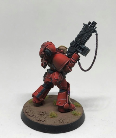 Warhammer 40k Blood Angels Primaris Space Marine Lieutenant x1 (Painted)