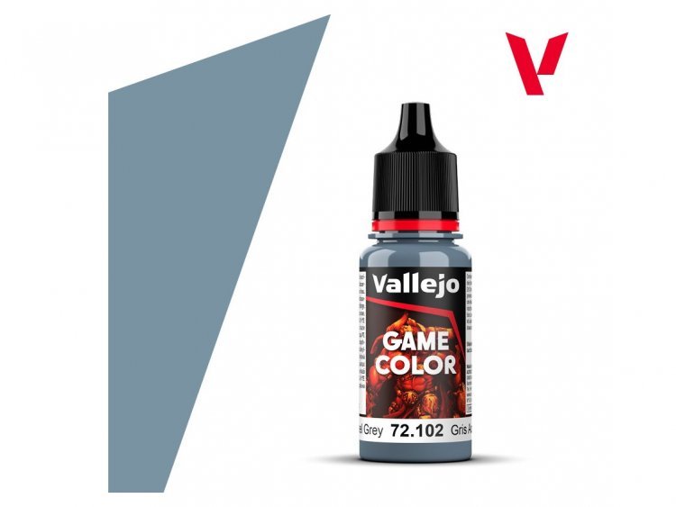 Краска Vallejo Game Color: Steel Grey 72.102