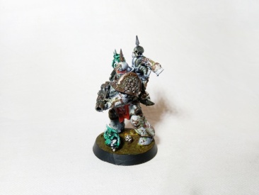 Warhammer 40k Series 3 Death Guard Plague Marine with Bolter (Pro-Painted)
