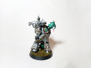 Warhammer 40k Series 3 Death Guard Plague Marine with Bolter (Pro-Painted)