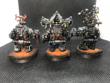 Warhammer 40k Space Orks Meganobz x3 (Pro-Painted)