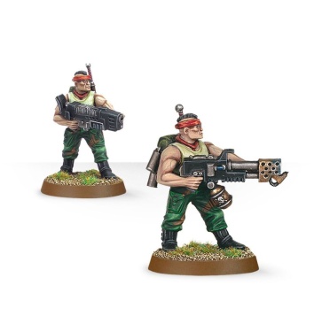Catachan Command Squad (предзаказ 2025, GW Direct)