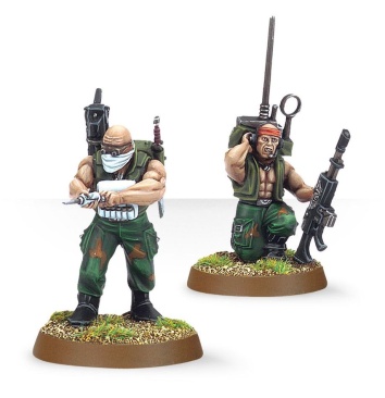 Catachan Command Squad (предзаказ 2025, GW Direct)