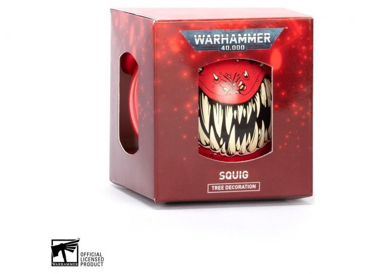 Ёлочный шар Squig 2 (предзаказ 2022, Warhammer 40k)